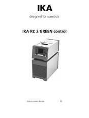 IKA RC 2 GREEN control Instrucciones De Uso