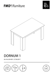 FMD Furniture DORNUM 1 Instrucciones De Montaje