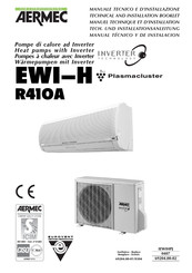 AERMEC EWI 100 H Manual Técnico Y De Instalacion