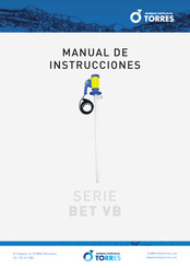 Bombas Especiales Torres BET VB Serie Manual De Instrucciones