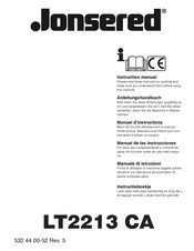 Jonsered LT2213 CA Manual De Las Instrucciones