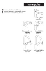 Hansgrohe Cento XL 2-Jet 04571 Serie Instrucciones De Montaje / Manejo / Garantía