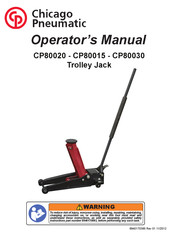 Chicago Pneumatic CP80015 Manual Del Operador