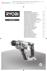 Ryobi R18SDS-0 Traducción De Las Instrucciones Originales