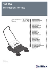 Nilfisk SM 800 Instrucciones De Uso