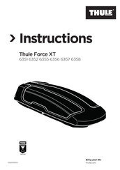 Thule 6357 Instrucciones