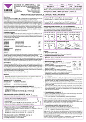 Cardin Elettronica S486 Serie Manual Del Usuario