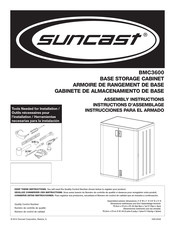 Suncast BMC3600 Instrucciones Para El Armado