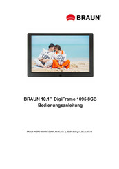 Braun DigiFrame 1095 Manual Del Usuario