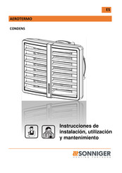 SONNIGER WA0025EC Instrucciones De Instalación, Utilización Y Mantenimiento