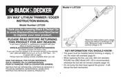 Black and Decker LST220 Manual De Instrucciones