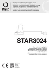 Key Automation KSTAR3224KS Instrucciones Y Advertencias Para Su Instalación Y Uso