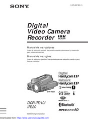 Sony DCR-IP220 Manual De Instrucciones