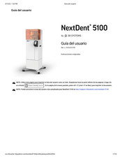 3D Systems NextDent 5100 Guia Del Usuario