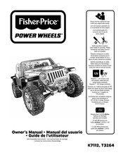 Fisher-Price POWER WHEELS T3264 Manual Del Usuario