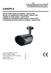 Velleman EAGLE EYES CAMIP13 Guía Rápida