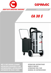 COMAC CA 30 S Manual De Instrucciones