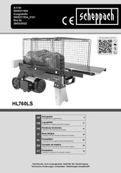 Scheppach 5905211934 Traducción De Manual De Instrucciones Original
