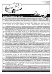 ECS Electronics RN-161-BH Instrucciones De Montaje