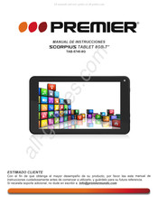 Premier SCORPIUS TAB-5745-8G Manual De Instrucciones