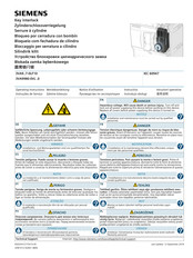 Siemens 3VA9167-0LF10 Instructivo