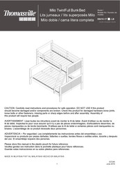 Thomasville Milo 09410-17 LB Serie Manual Del Usuario