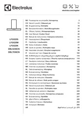 Electrolux LFG525K Manual De Instrucciones