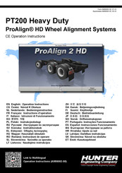 Hunter ProAlign PT200 Instrucciones Funcionamiento