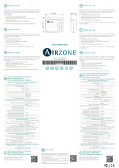 Airzone AZAI6WSCGG1 Guia De Inicio Rapido