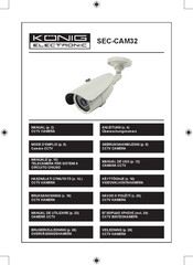 König Electronic SEC-CAM32 Manual De Uso
