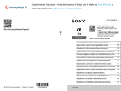 Sony ILCE-7S Manual De Instrucciones