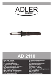 Adler europe AD 2110 Manual De Uso