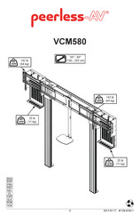 peerless-AV VCM580 Manual Del Usuario