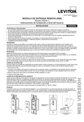 Leviton 95A04-1 Instrucciones De Instalación Y Guía Del Usuario