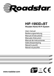 Roadstar HIF-1993D+BT Manual De Instrucciones