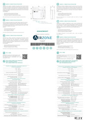 Airzone AZAI6ZWE Serie Guia De Inicio Rapido