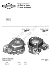 Briggs & Stratton Power Built Intek 310000 Manual Del Operario