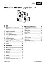 Danfoss ECL A230 Guía De Operación