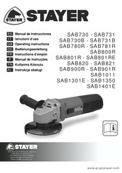 stayer SAB801R Manual De Instrucciones