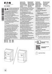 Eaton DC1-S1 A6 Serie Instrucciones De Montaje