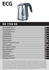 ECG RK 1740 KE Manual De Instrucciones