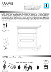 Forte ARAMIS ARK22 Instrucción De Montaje