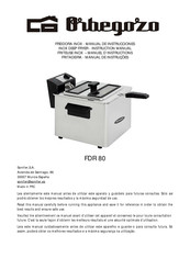 Orbegozo FDR 80 Manual De Instrucciones