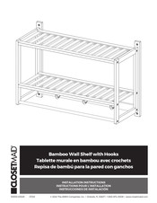 ClosetMaid 10000-02529 Instrucciones De Instalación