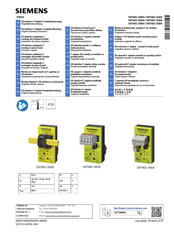 Siemens SIRIUS 3SF5402-1AA05 Instructivo