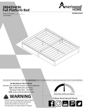 Ameriwood HOME 2864354EBL Manual Del Usuario