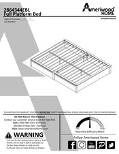 Ameriwood HOME 2864344EBL Manual Del Usuario