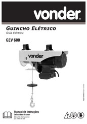 vonder GEV 600 Manual De Instrucciones