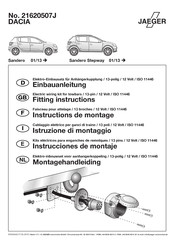 Jaeger 21620507J Instrucciones De Montaje