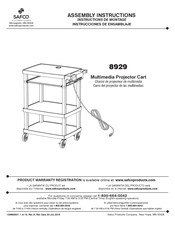 LDI Spaces Safco 8929 Instrucciones De Ensamblaje